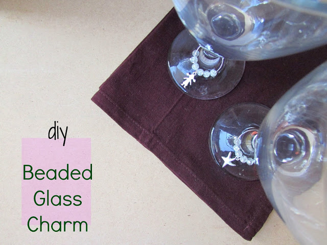 DIY Στολίδια Ποτηριών με χάντρες