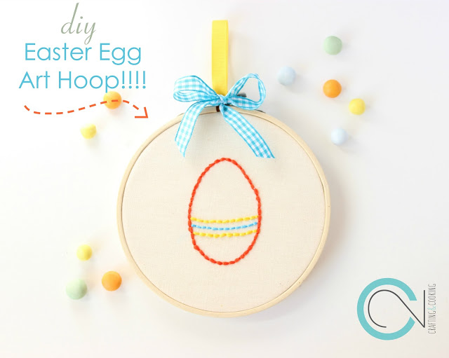 DIY Κεντάμε Πασχαλινά Αυγά σε Τελαράκια