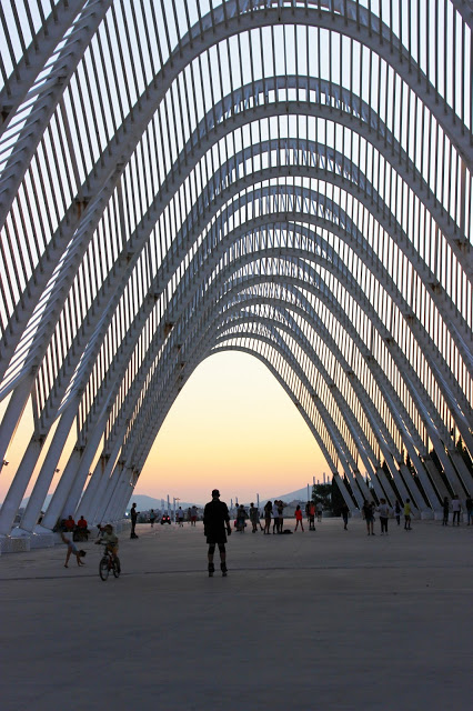 Ηλιοβασίλεμα στο Ολυμπιακό Στάδιο Αθηνων