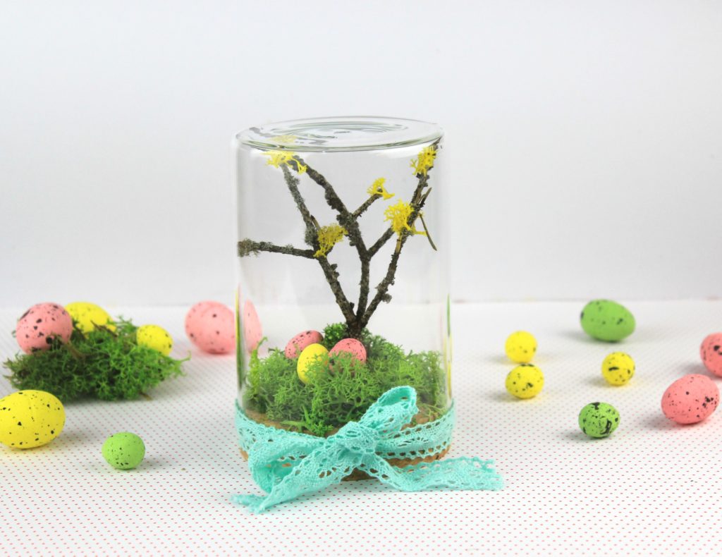 DIY Πασχαλινή Γυάλα με Βρύα!