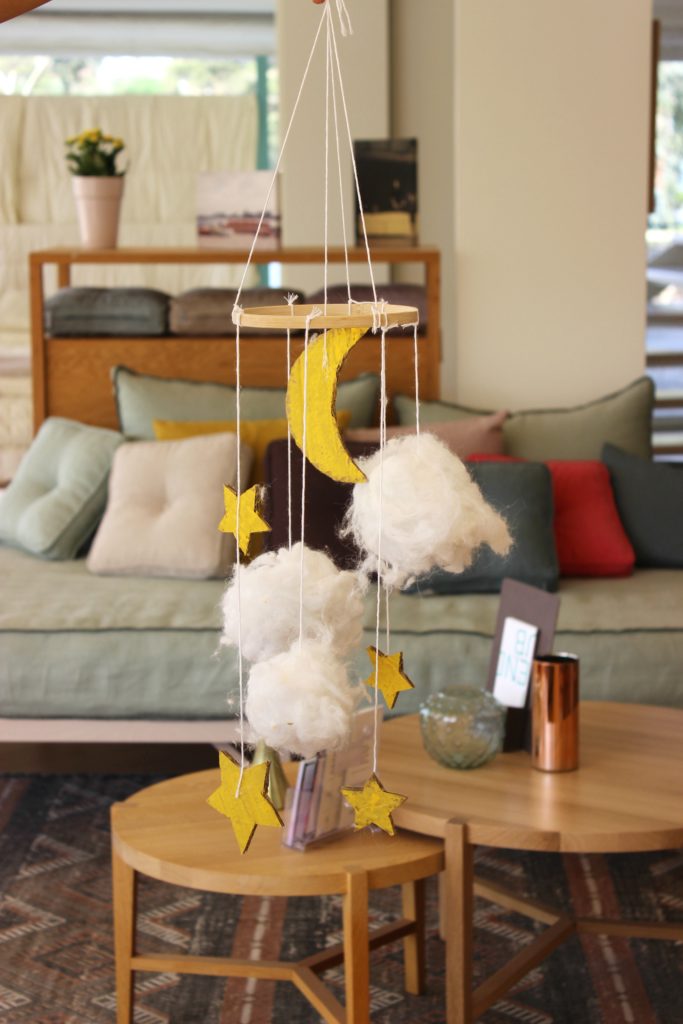 Craft Party: Μόμπιλο με Συννεφάκια και Αστέρια