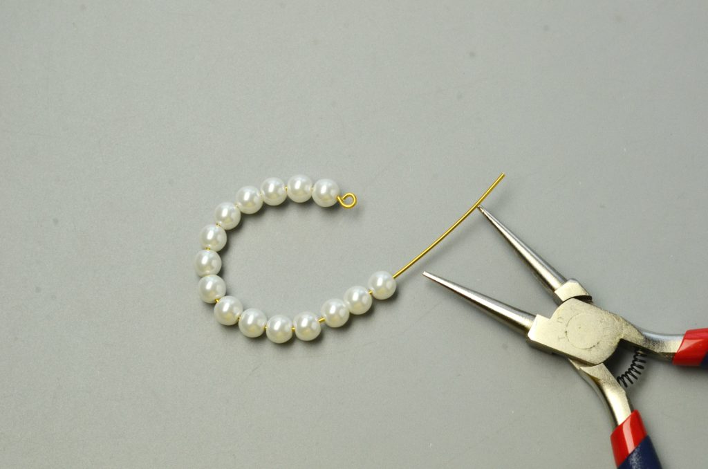 DIY Jewelry Pearls Loop Dangle Earrings Ef Zin Creations