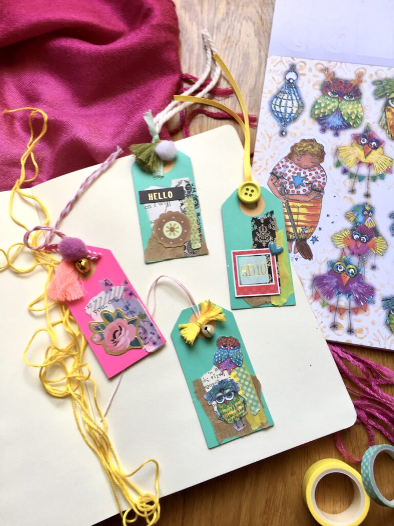 Φτιάχνω Εύκολα και Γρήγορα Scrapbooking Ταμπελάκια για Δώρα